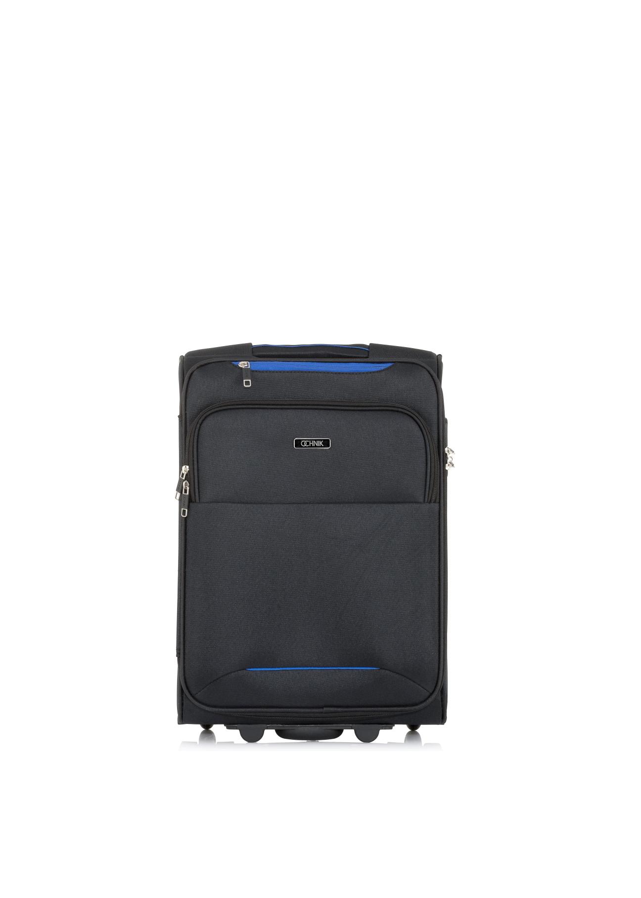 Small suitcase on wheels WALNY-0033-99-19(W23)-01