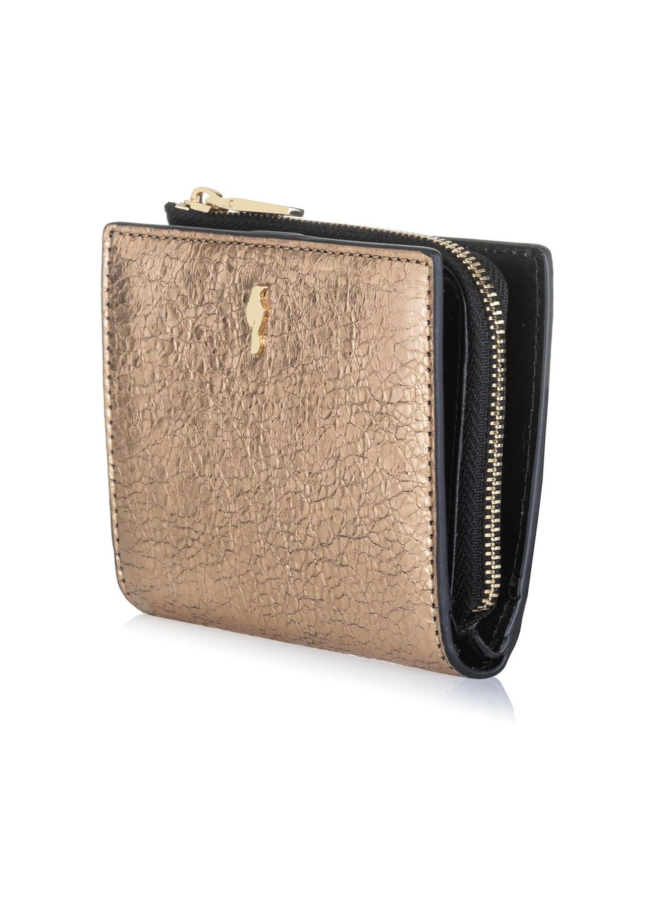 Women's small gold wallet PORES-0842-28(W23)-02