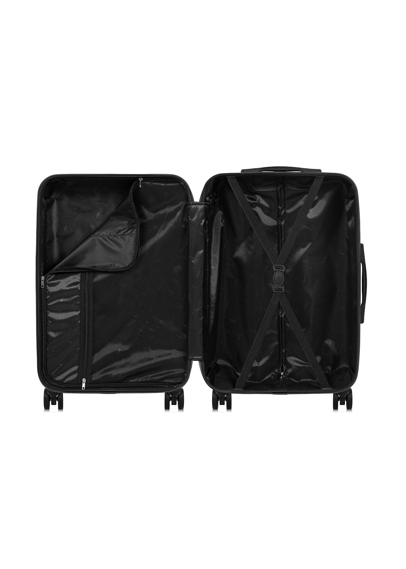 Medium suitcase on wheels WALAB-0077-99-24(W25)