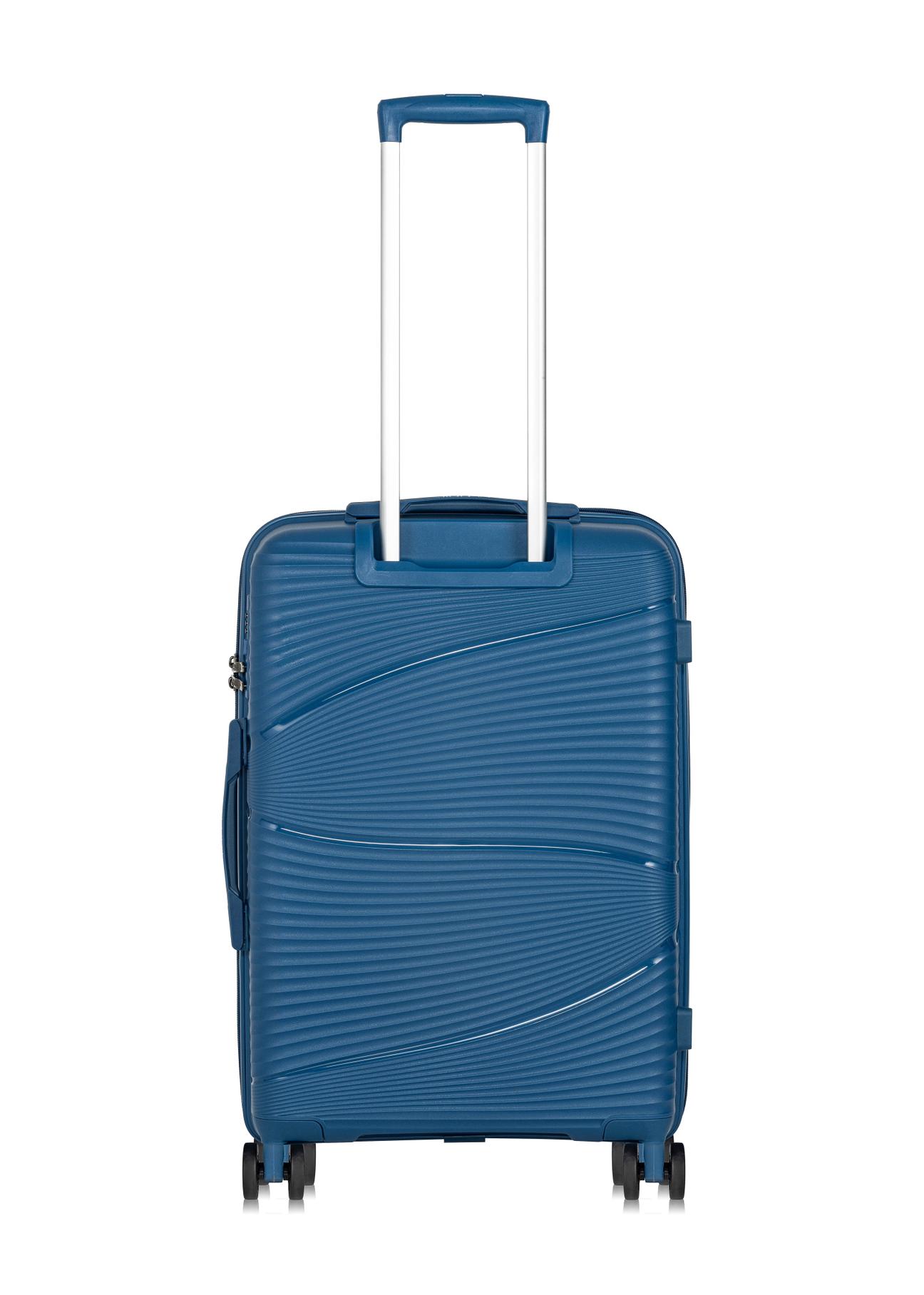 Medium suitcase on wheels WALPP-0021-61-24(W24)-04