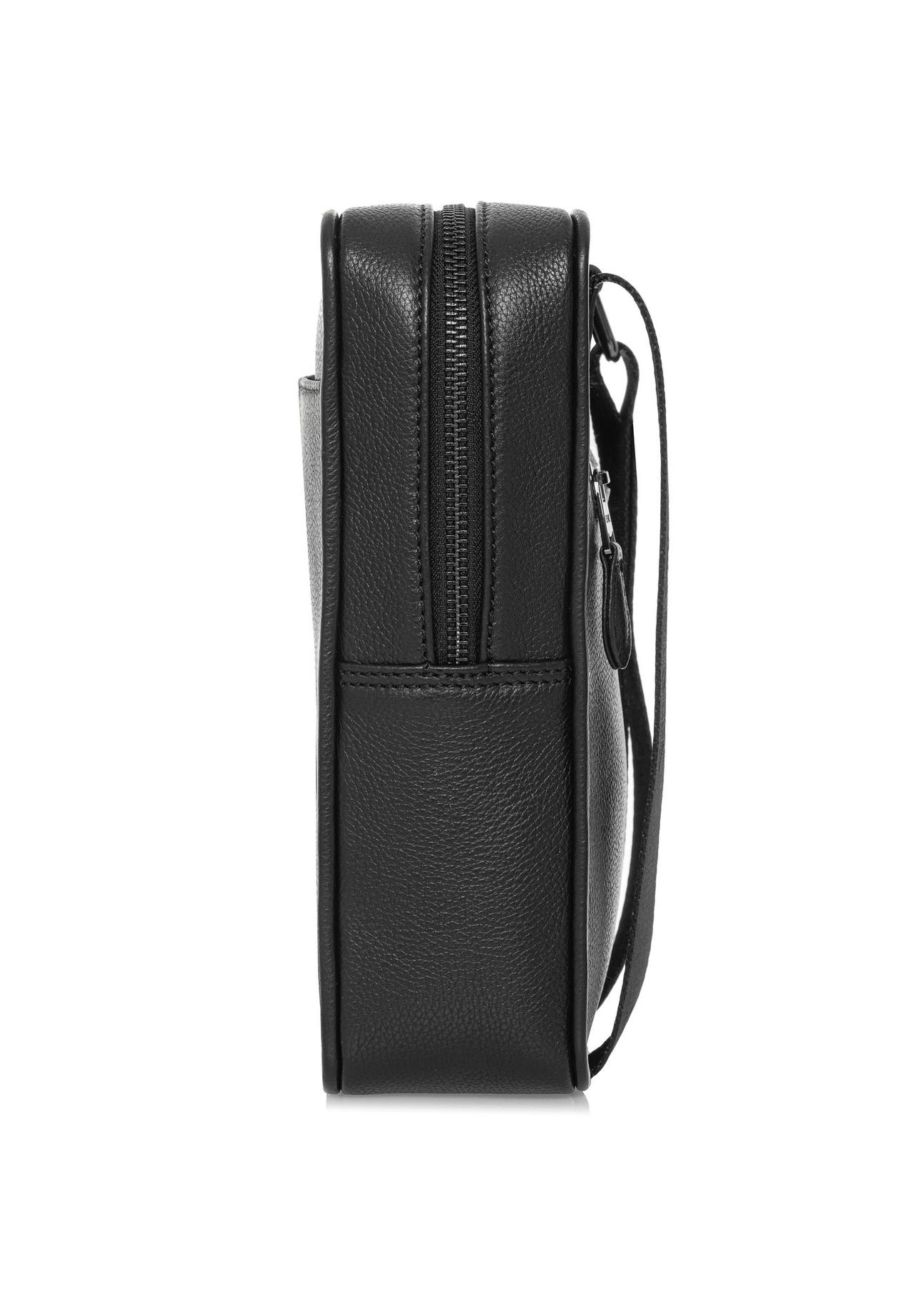 Black leather city bag TORMS-0445-99(W25)