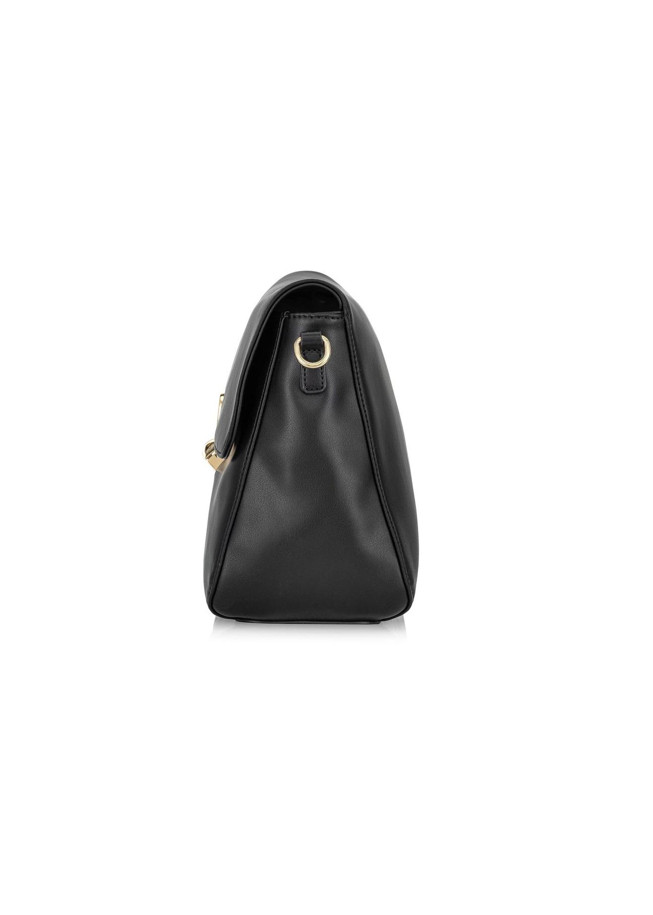 Capacious black women's bag TOREC-0970-99(Z24)-04