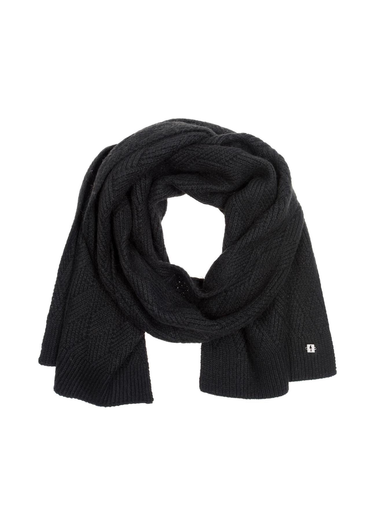 Black women's scarf SZADT-0090A-99(Z23)-05