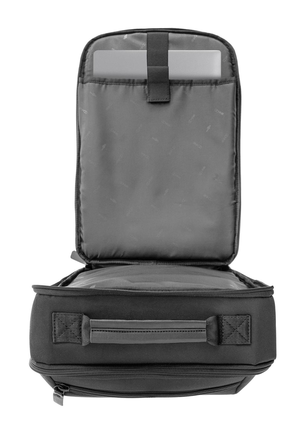 Black men's backpack TORMN-0350-99(W25)-04