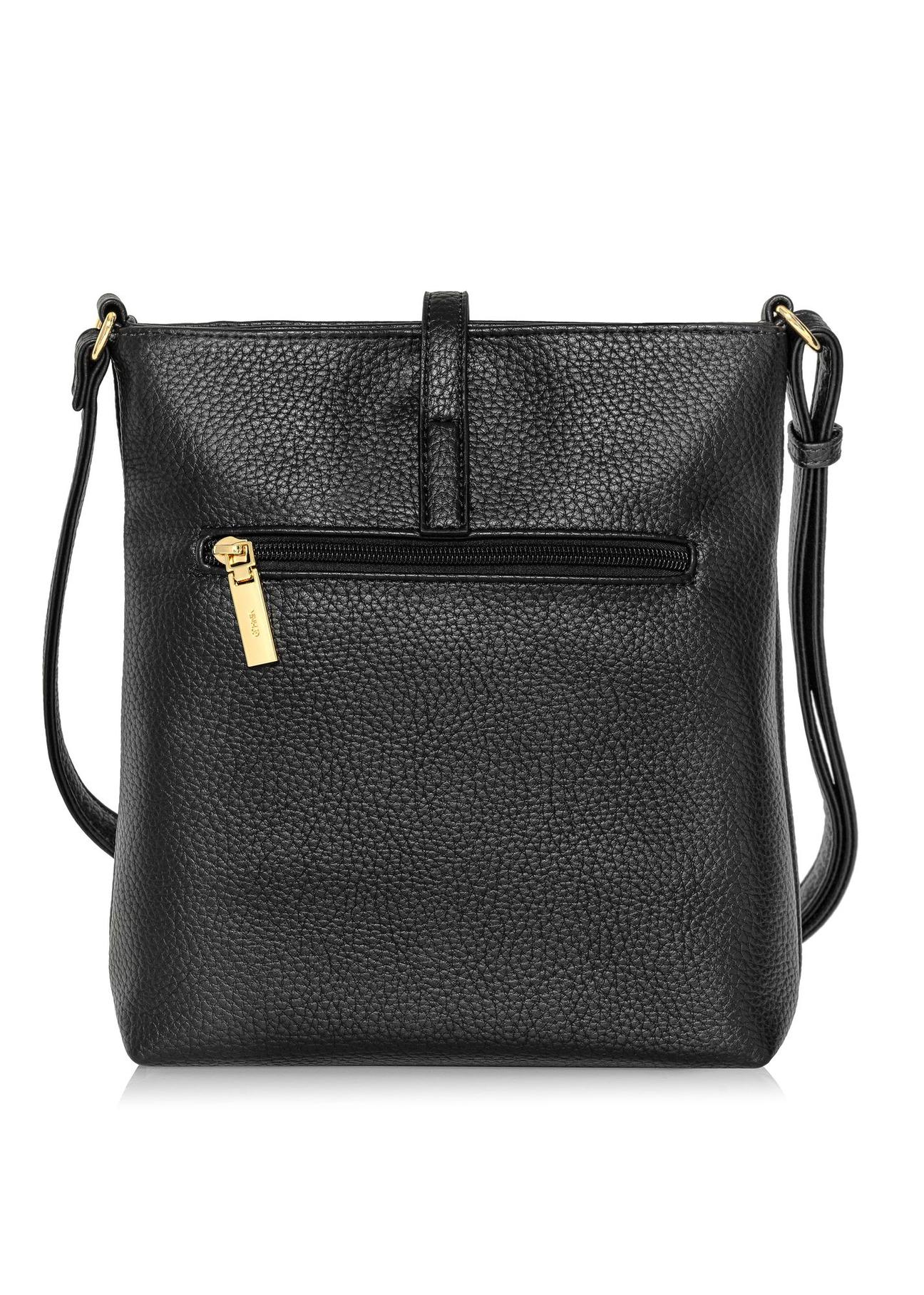 Black women's shoulder bag TOREC-0840A-99(W25)-04