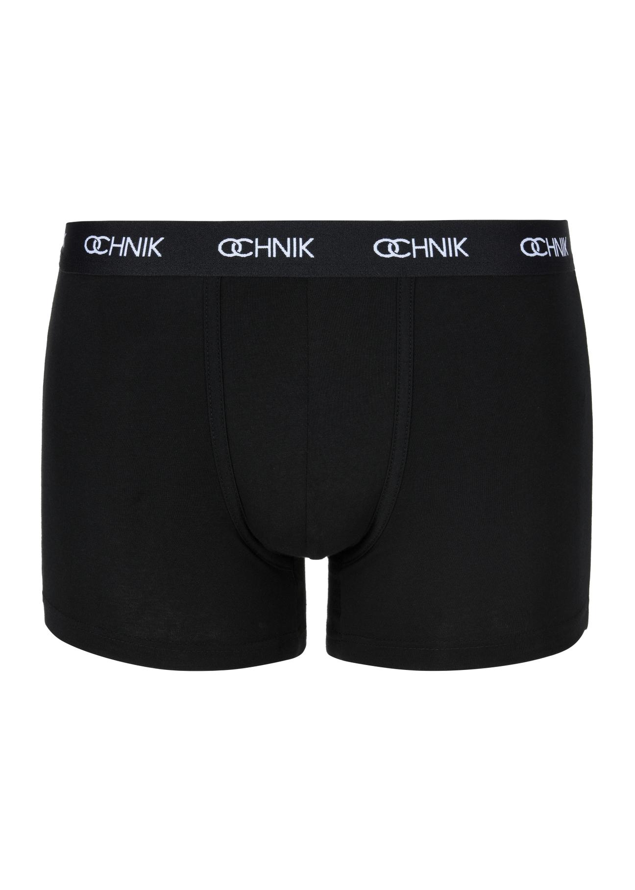 Black tri-pack of men's boxer shorts ZESMB-0001-99(W24)-02