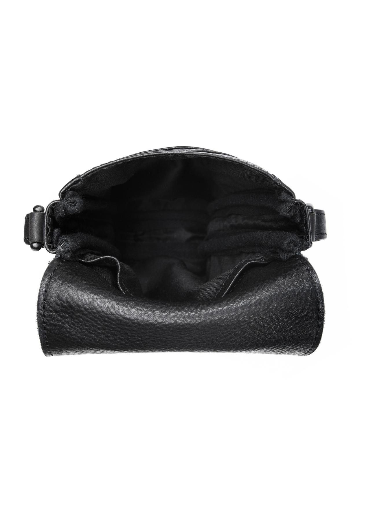 Black leather men's sachet TORMS-0420-99(W24)-06