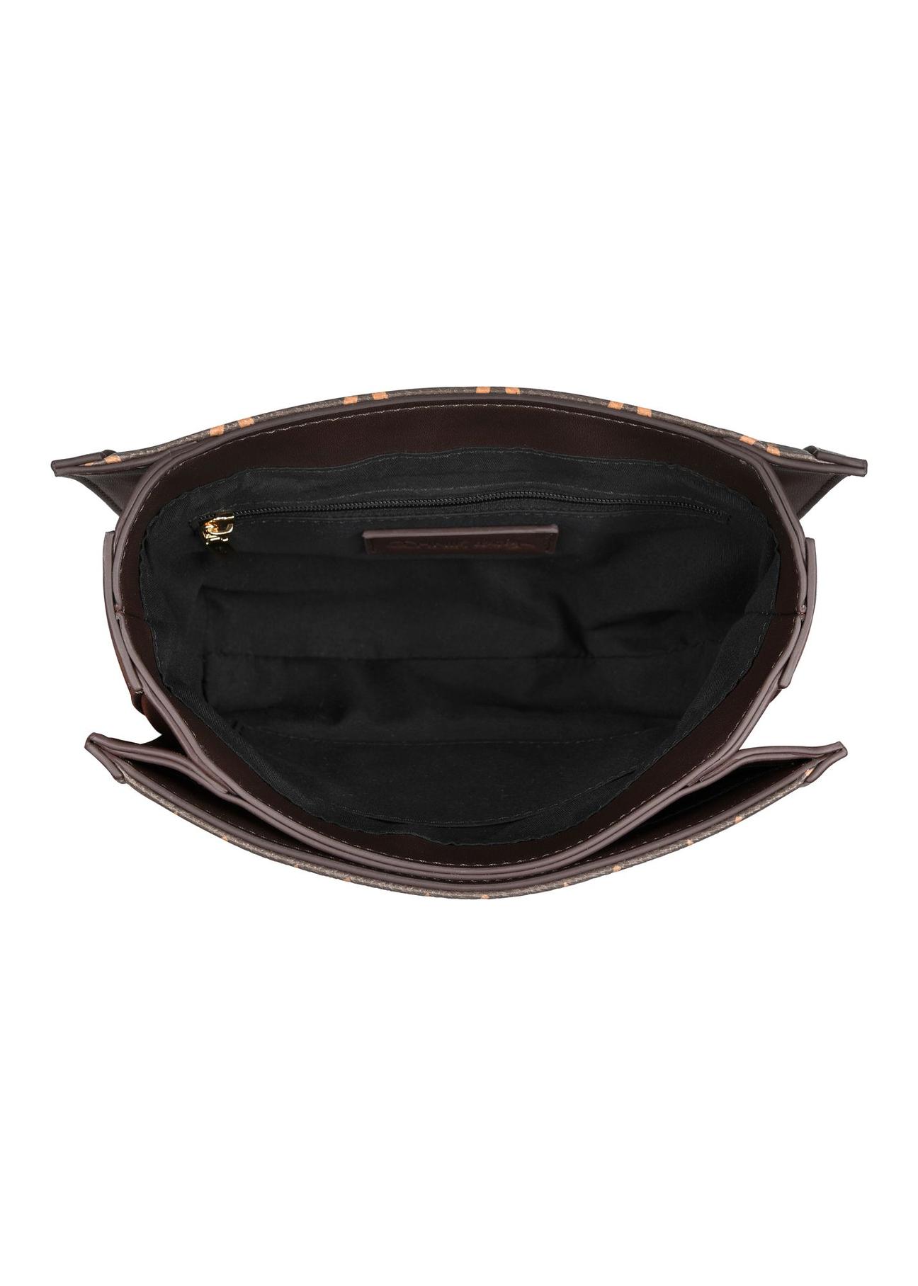 Brown bag with monogram TOREC-0982-89(Z24)-05