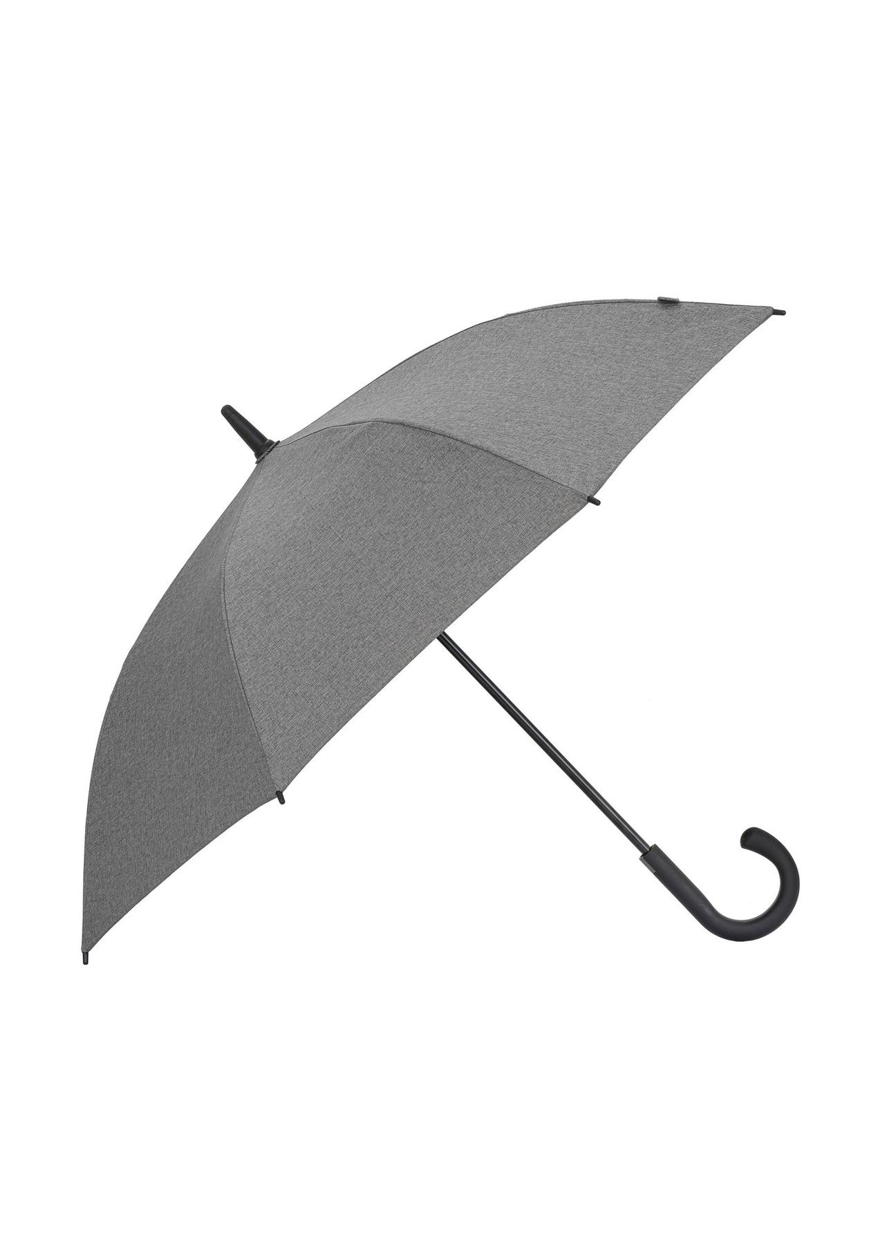 Large women's umbrella in grey PARSD-0035-91(W24)-01