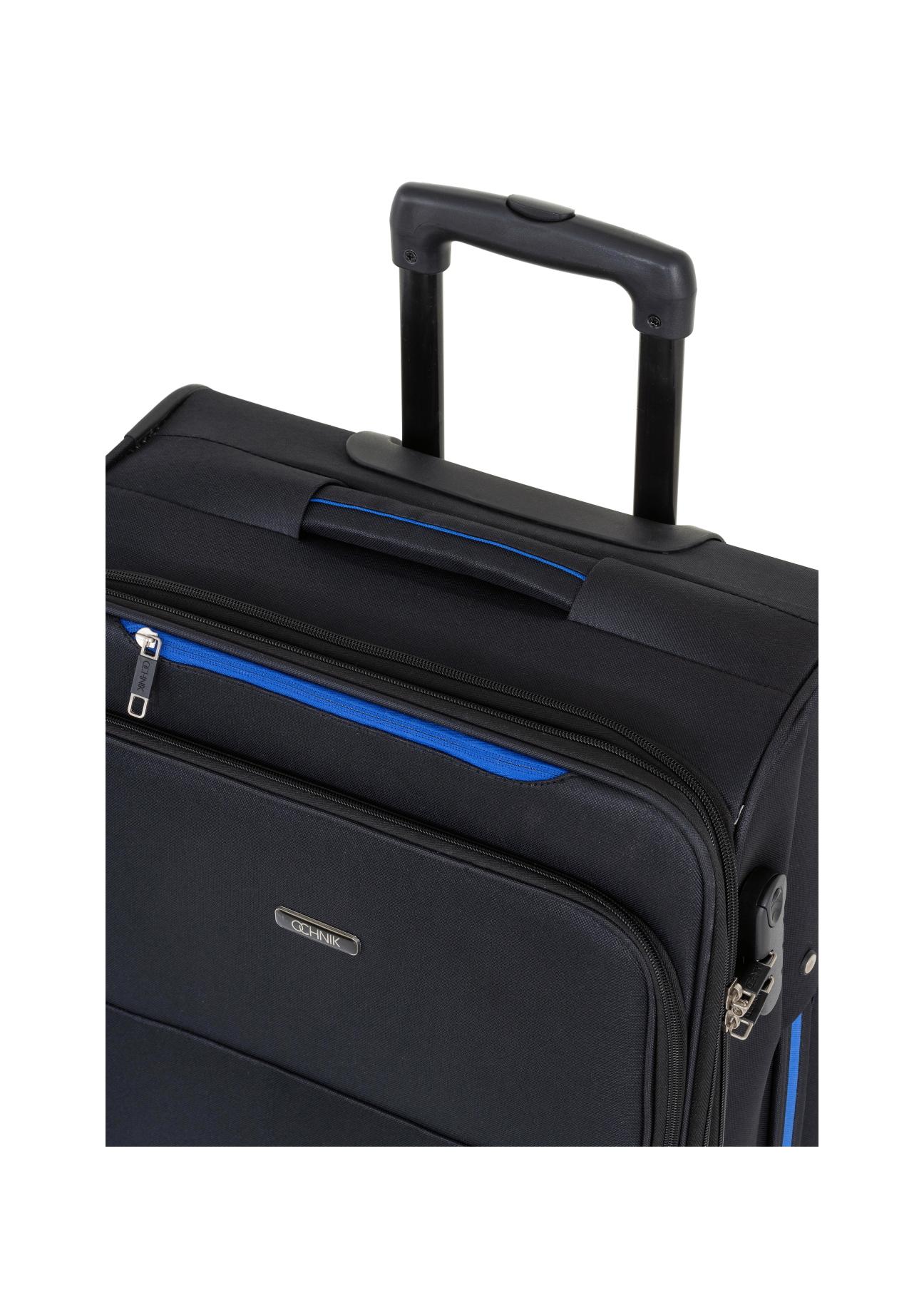 Medium suitcase on wheels WALNY-0033-99-24(W23)-08