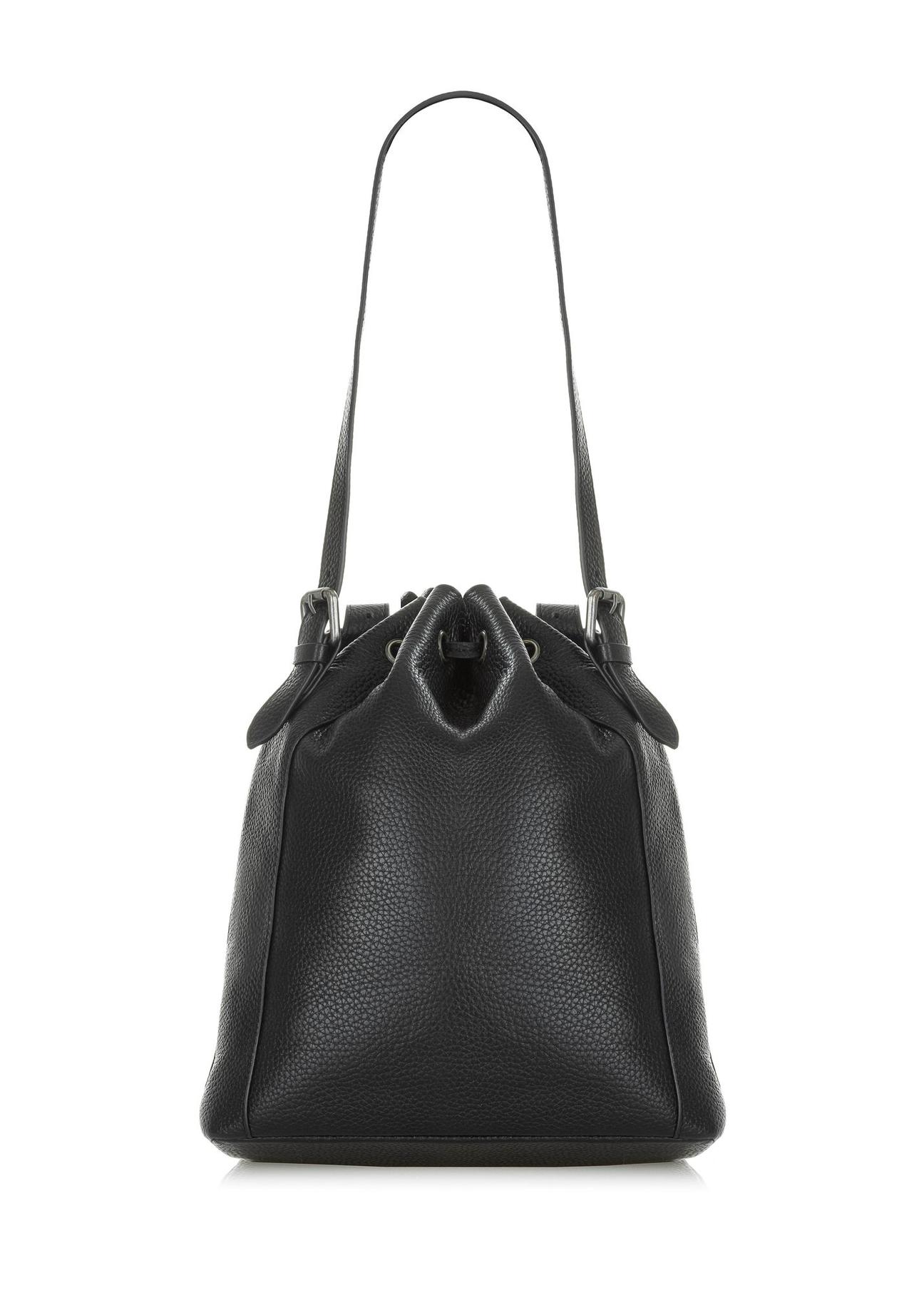 Black leather women's bag TORES-1034-99(Z24)-04