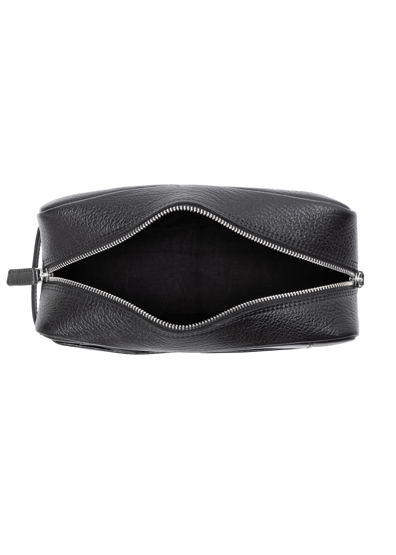 Men's leather cosmetic bag with logo TORMS-0298-99(W24)-05