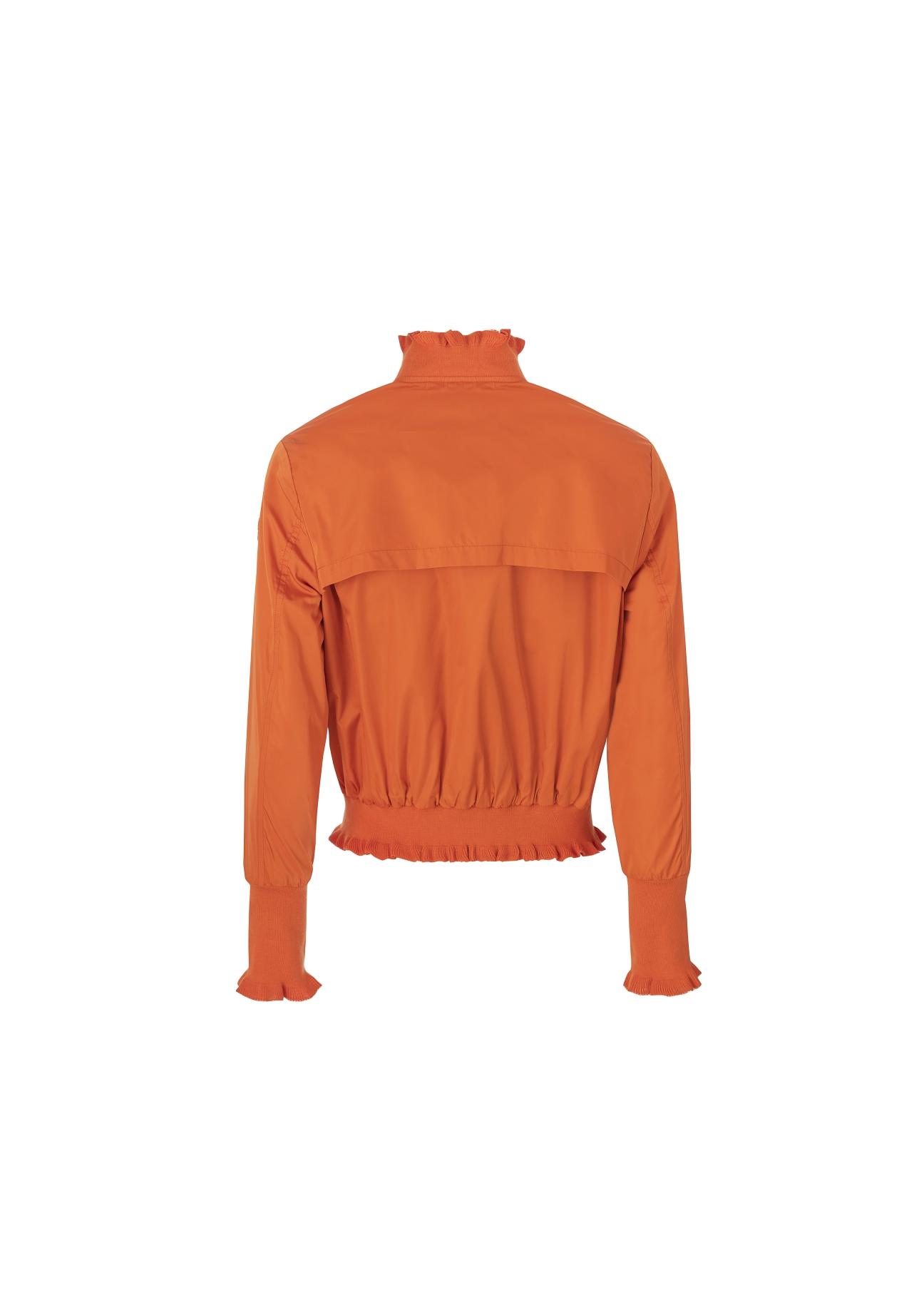 Women's orange bomber jacket KURDT-0159-30(W19)-02