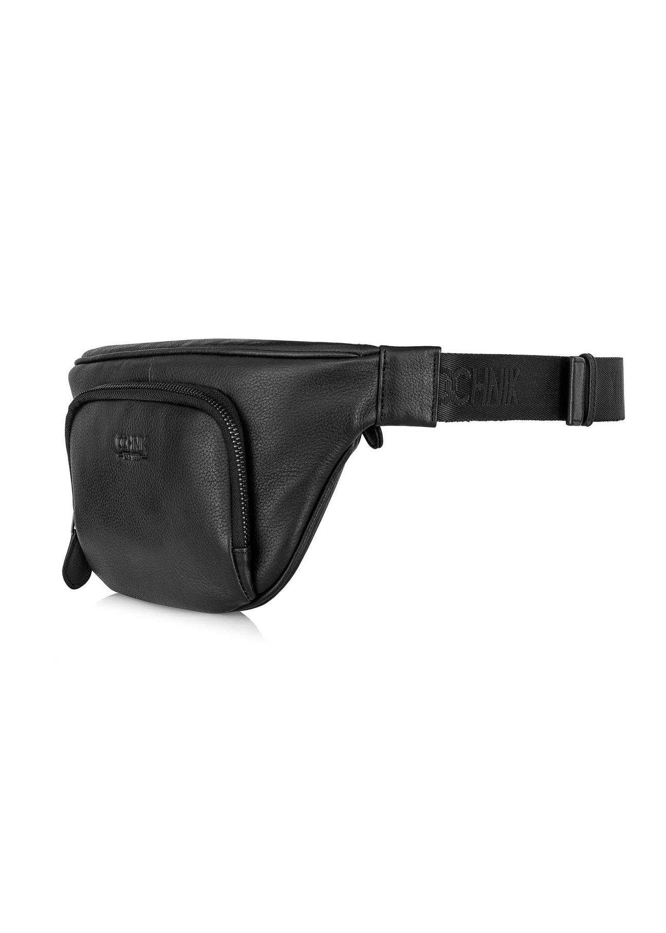 Men's leather waist bag with logo  TORMS-0280C-99(Z24)-02