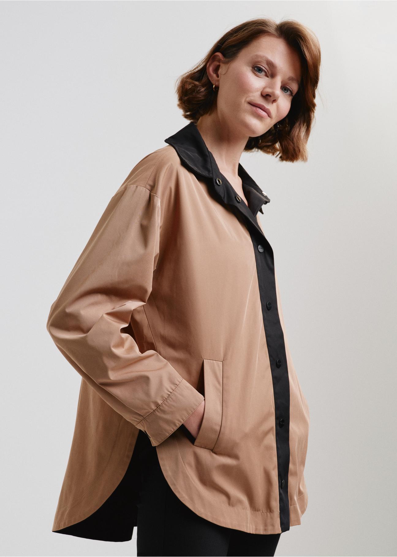 Women's double-sided transitional jacket KURDT-0493-98(W24).-07