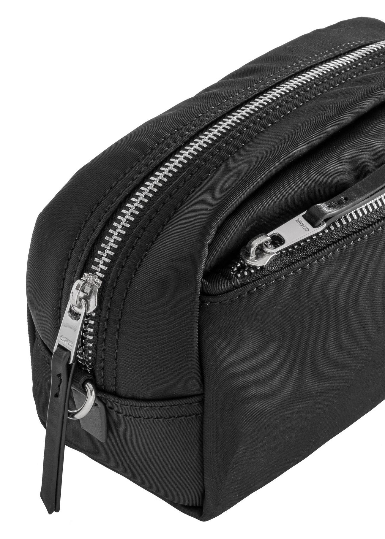 Women's black cosmetic bag TOREN-0271-99(W24)-06