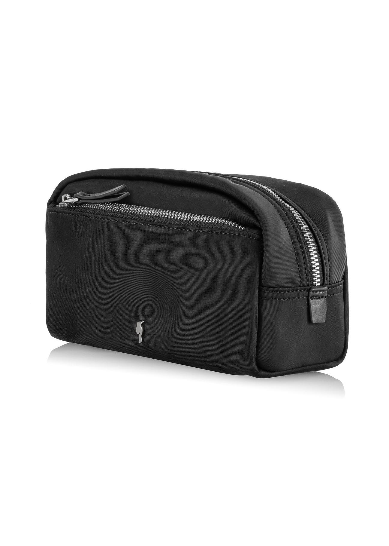 Women's black cosmetic bag TOREN-0271-99(W24)-02