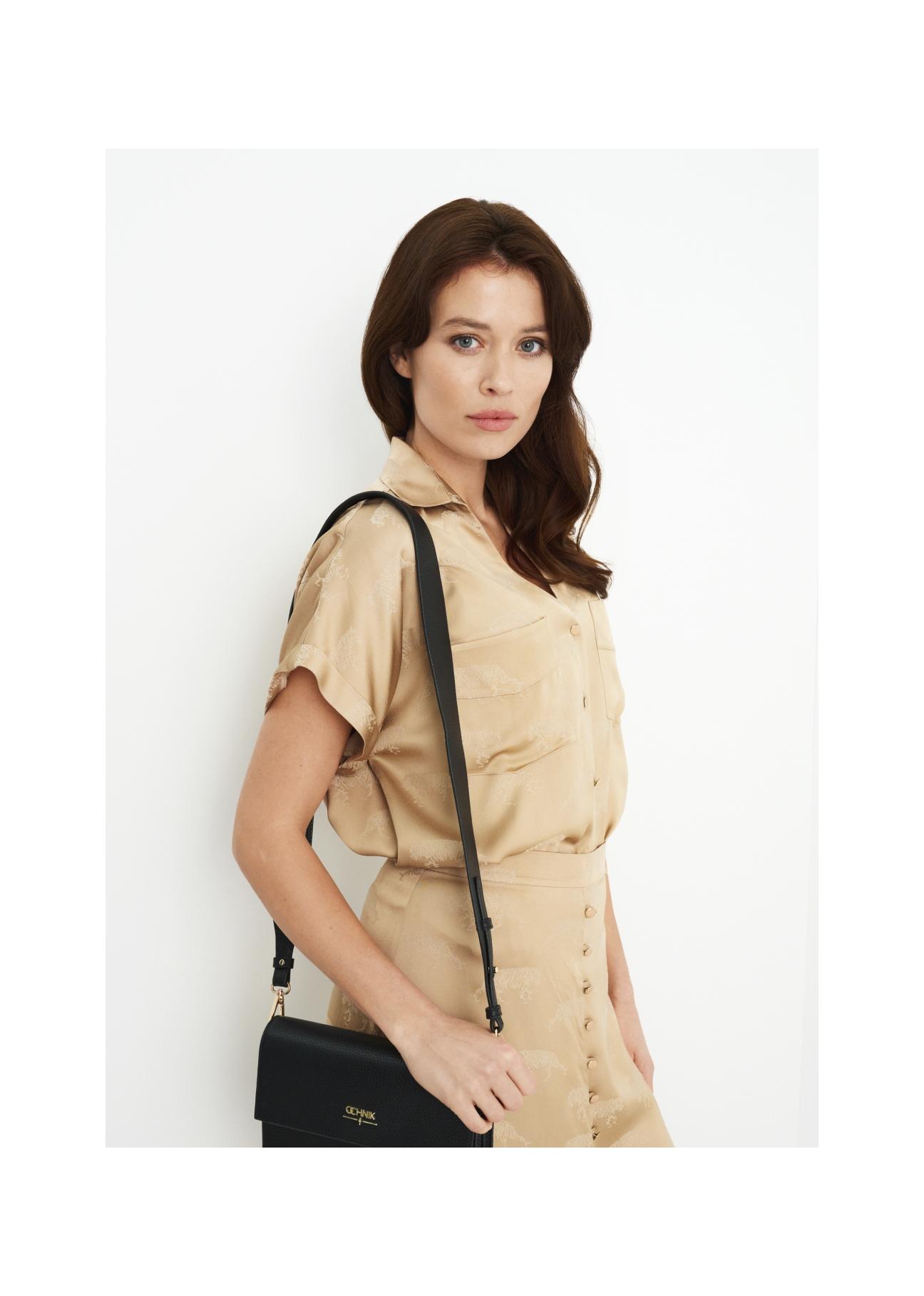 Women's V-neck Blouse BLUDT-0143-81(W22)-01