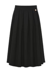 Black midi skirt SPCDT-0093-99(Z24)-05