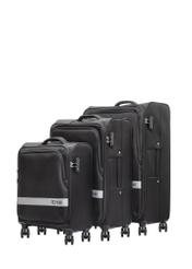 Set of suitcases on wheels 19"/24"/28" WALNY-0044-99(W26)