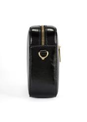 Black women's handbag TOREC-0003J-98(Z25), product view from the side on a white background.