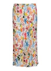 Floral maxi skirt SPCDT-0073-15(W23)-04