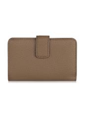 Women's beige leather wallet PORES-0896-81(Z23)-03