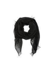 Black large women's scarf SZADT-0171-99(W24)-01