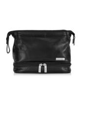 Black leather men's cosmetic bag VB-206A-99(KS)-05