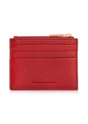 Small women's leather wallet PORES-0806G-42(Z25), back view of the product on a white background.