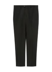 Men's black suit trousers SPOMT-0113-99(Z25) - front product view on white background.