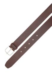 Men's brown leather belt PASMS-0277-1I(W26)