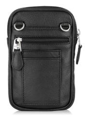 Men's leather pea sachet PORMS-0515-99(W23)-03