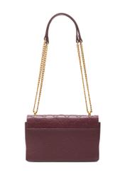 Burgundy women's messenger bag TOREC-0984A-49(Z25)