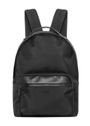 Black men's backpack TORMN-0427-99(Z26), front product view on white background.