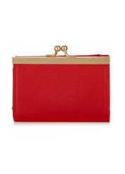 Red small women's wallet POREC-0365-42(W24)-04
