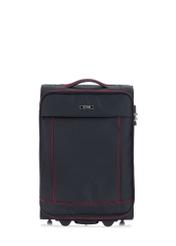 Small suitcase on wheels WALNY-0039-99-19(W24)-01