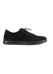 Black men's leather shoes BUTYM-0529-99(W26), side view of the product on a white background.