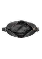 Women's leather handbag in black TORES-0984-99(W24)-05