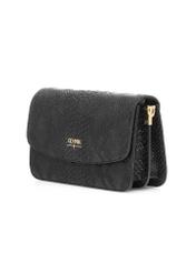 Black women's shoulder bag TOREC-1081-98(Z25), product visible diagonally, photo on white background.