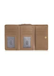 Large beige leather women's wallet PORES-0801C-81(Z23)-05