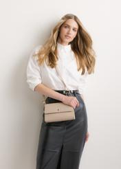 Small women's handbag made of imitation leather TOREC-1324-0B(Z26)