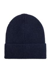 Dark navy blue men's cap CZAMT-0084-69(Z25), product view from the back on a white background.