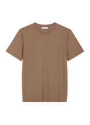 Men's silk blend T-shirt TSHMT-0157-1K(Z26) - front product view, on a white background.