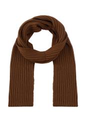 Brown men's winter scarf SZAMT-0016-79(Z24)