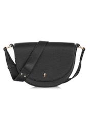 Leather black shoulder bag TORES-0895B-99(Z24)-01