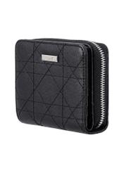 Medium women's wallet with stitching POREC-0442-9P(Z26), diagonal product view on white background.