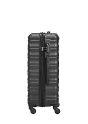 Set of 19'/24'/28' trolley suitcases WALAB-0081-99(W26), side view of the product on a white background.