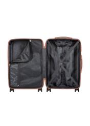 Medium suitcase on wheels WALAB-0084-7D-24(W26), product view inside on white background.
