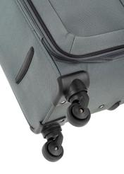Small suitcase on wheels WALNY-0030-91-19(W23)-06
